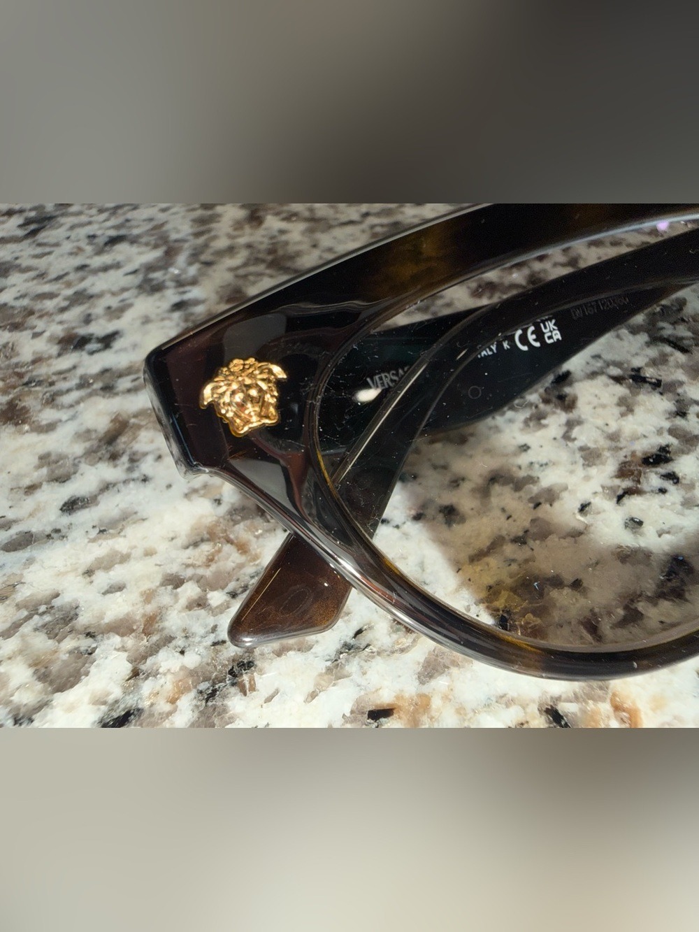 Versace VE3364U Tortoise Shell Cat Eye Frames – Medusa Logo – With Case - Picture 2 of 14